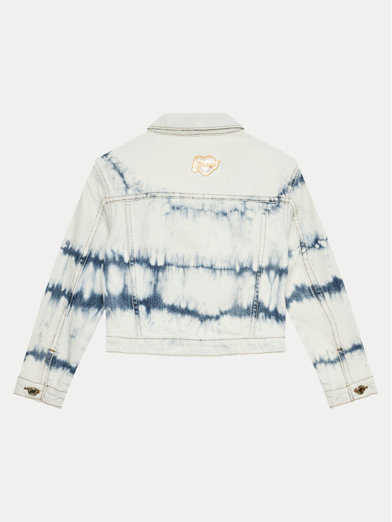 Guess Guess Džínsová bunda J4GL00 D45E0 Modrá Regular Fit