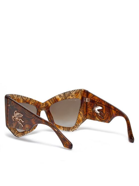 Etro Etro Ochelari de soare Etromania 207680 Maro