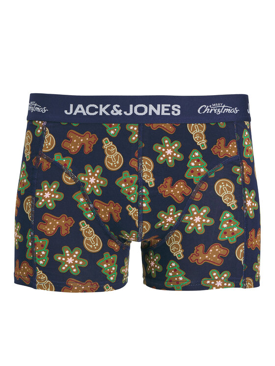 Jack & Jones Jack & Jones Set boxerky a ponožky Gingerbread Giftbox 12285133 Barevná