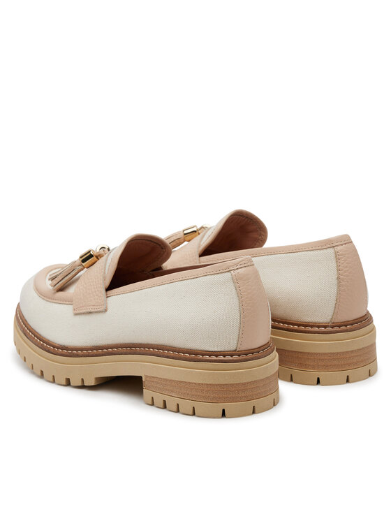 Pollini Pollini Loaferek SA10144G1MTO112A Ekru