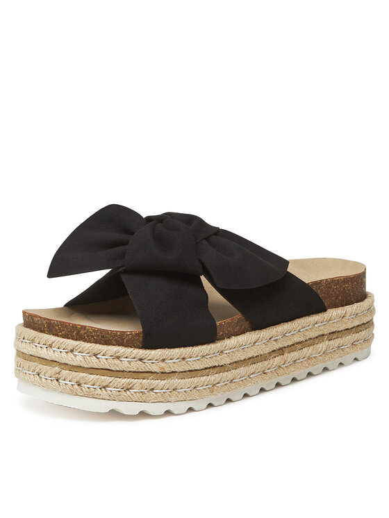 DeeZee DeeZee Espadrilles CT0626-16 Fekete