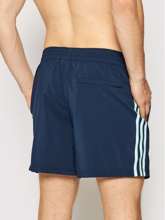 navy adidas swim shorts