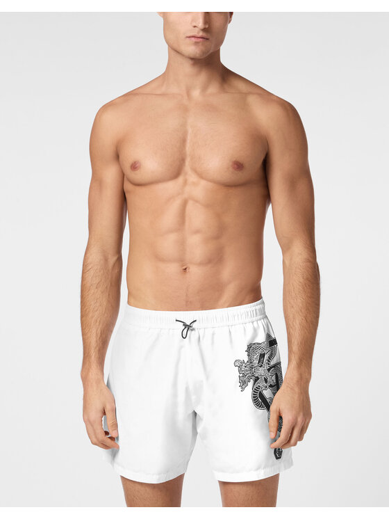 PHILIPP PLEIN PHILIPP PLEIN Pantaloncini 23677 Bianco