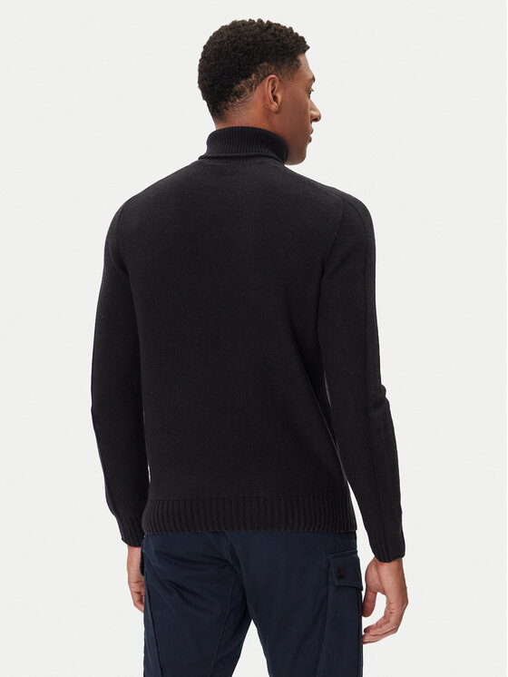 Aeronautica Militare Aeronautica Militare Rollkragenpullover 252MA1587UL00904 Schwarz Regular Fit