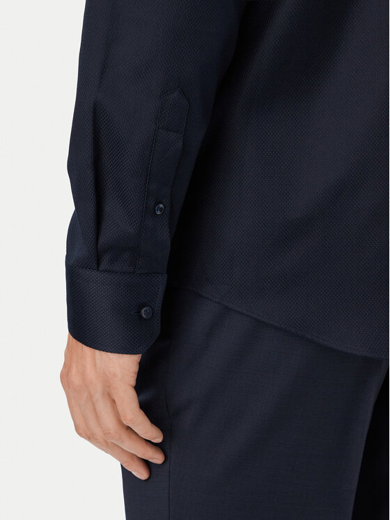 BOSS BOSS Košile H-Joe 50567023 Tmavomodrá Regular Fit