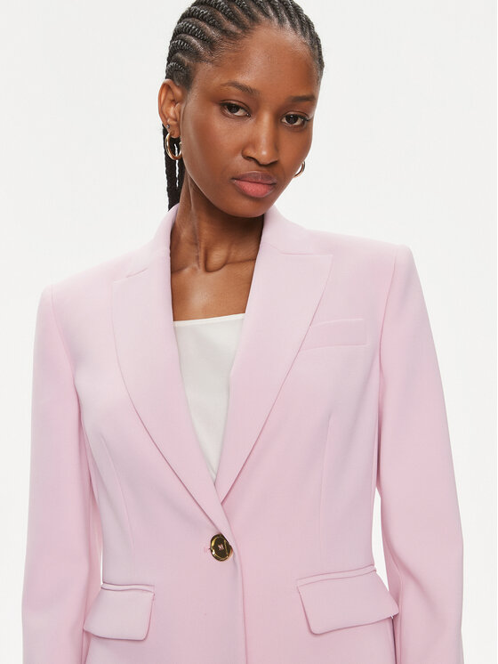 PINKO Pinko Marynarka 100180 A14I Różowy Regular Fit