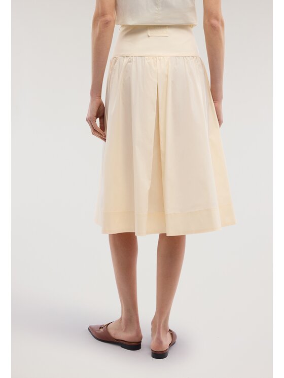 Trussardi Trussardi Spódnica midi 1186A000667N011 Biały Regular Fit