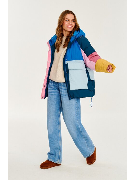 NAOKO NAOKO Kurtka zimowa Tromso Joyful Vibe Niebieski Regular Fit