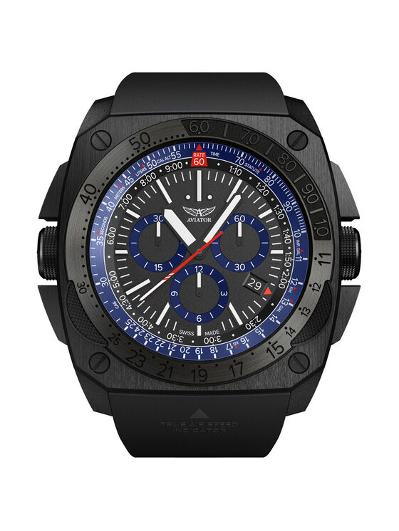 Aviator Aviator Zegarek M.2.30.5.213.6.BMIG-29 Czarny