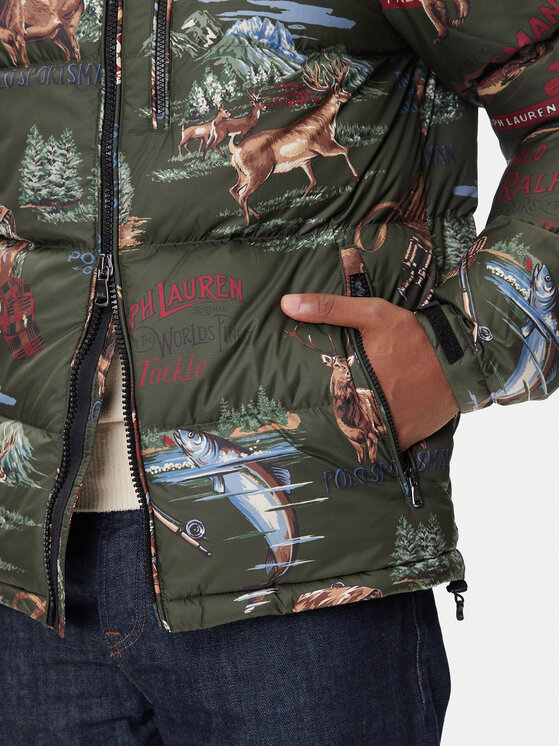 Polo Ralph Lauren Polo Ralph Lauren Μπουφάν πουπουλένιο 710977071001 Πράσινο Regular Fit