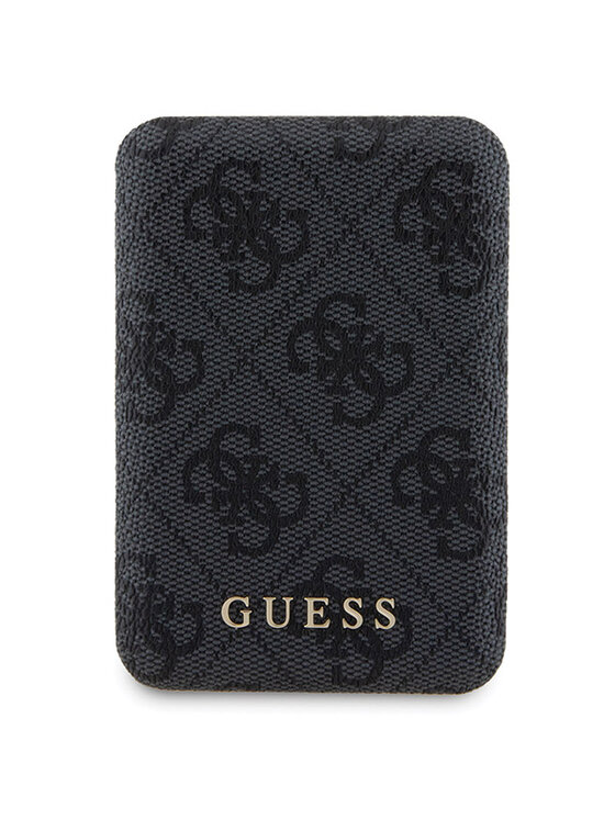 Guess Guess Zestaw prezentowy etui do iPhone 14 Pro Max + powerbank 4G Metal Logo Czarny