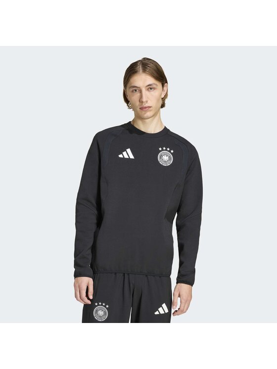 adidas adidas Bluza Germany Tiro Travel Crew Czarny Regular Fit