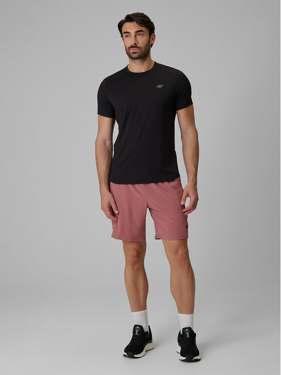 4F 4F Koszulka techniczna NO LIMITS Czarny Regular Fit