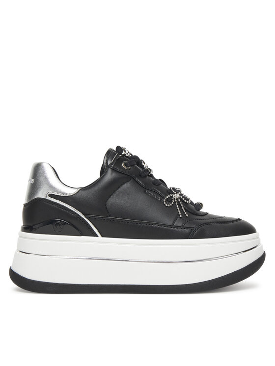 MICHAEL Michael Kors MICHAEL Michael Kors Sneakers Hayes 43F5HYFS2L Negru
