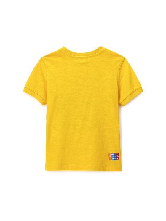 Original Marines Original Marines Tričko DFP2211CM Žltá Regular Fit