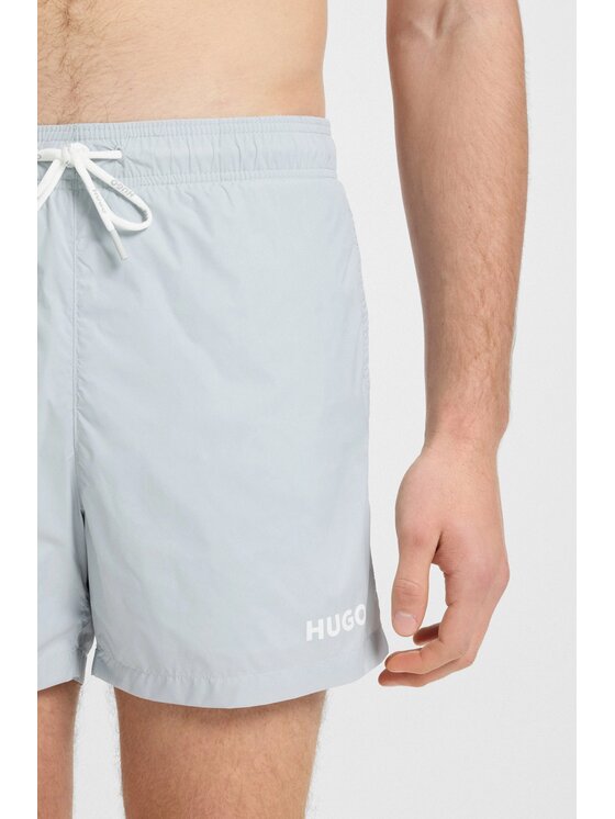 HUGO HUGO Szorty kąpielowe 50469312-050 Szary Regular Fit
