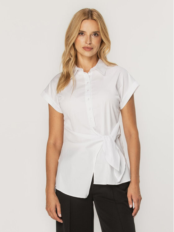 Willsoor Willsoor Koszula 61356 Biały Regular Fit