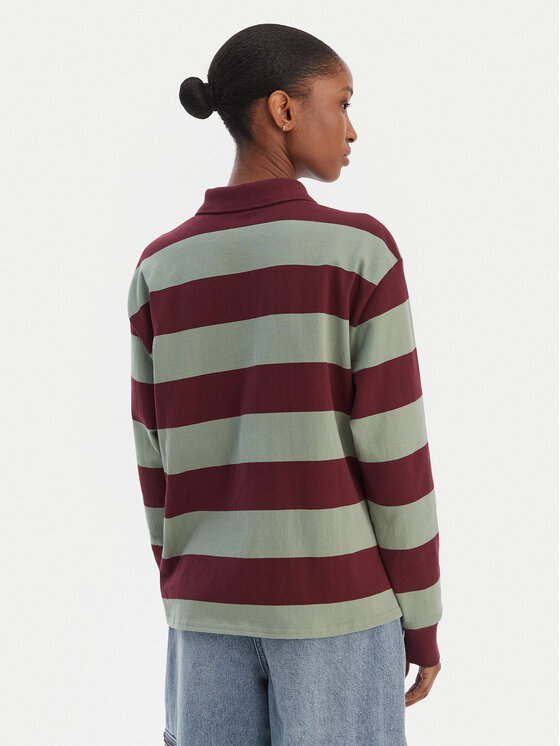 RVCA RVCA Тениска с яка и копчета 23B033507 Цветен Relaxed Fit