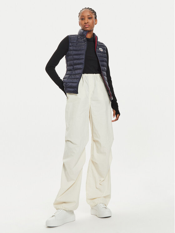 Jott Jott Prsluk Seda P000WDOW04 Tamnoplava Slim Fit