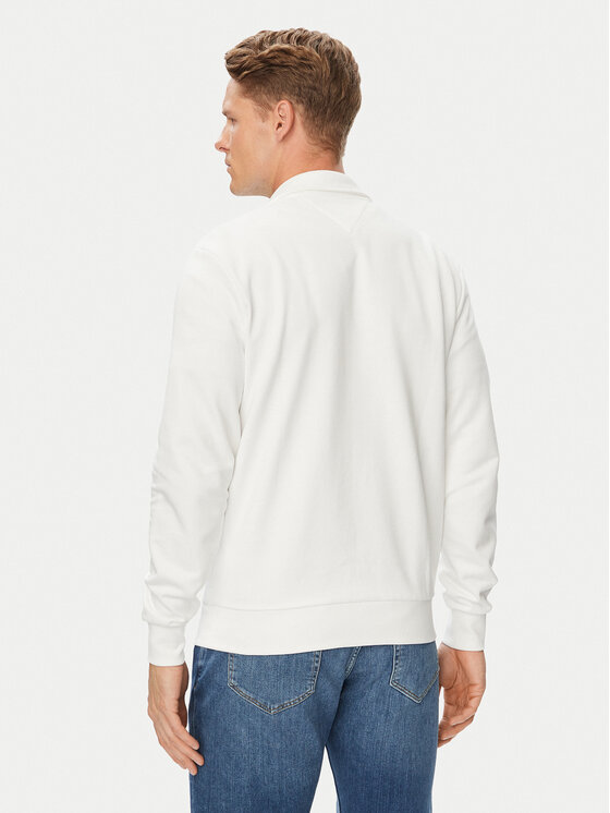 Tommy Hilfiger Tommy Hilfiger Суитшърт Brand Love MW0MW44941 Бял Regular Fit