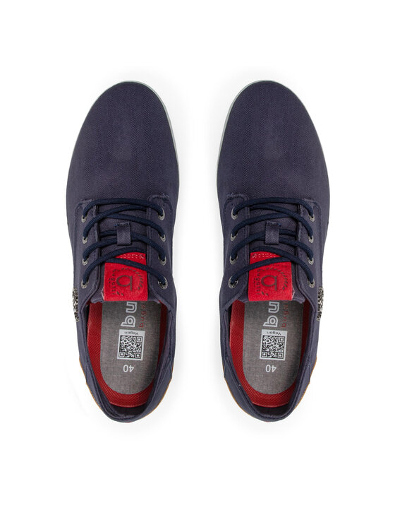 Bugatti Bugatti Sneakers aus Stoff 321-50205-6950-4112 Dunkelblau