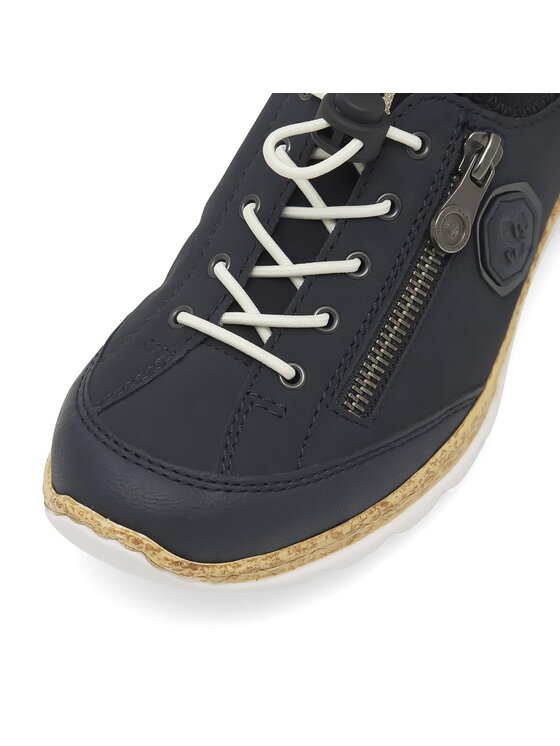 Rieker Rieker Sneakersy N4263-14 Granatowy