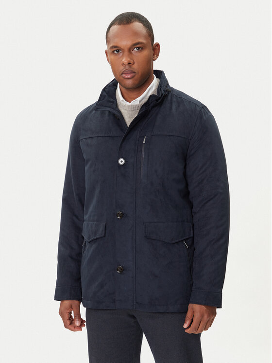 Bugatti Bugatti Télikabát 877400 81018 M Sötétkék Regular Fit
