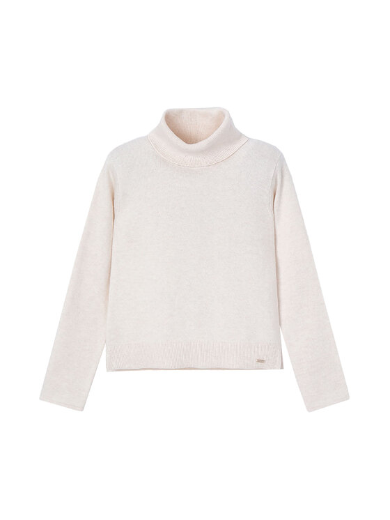 Mayoral Mayoral Rollkragenpullover 313 Beige Regular Fit