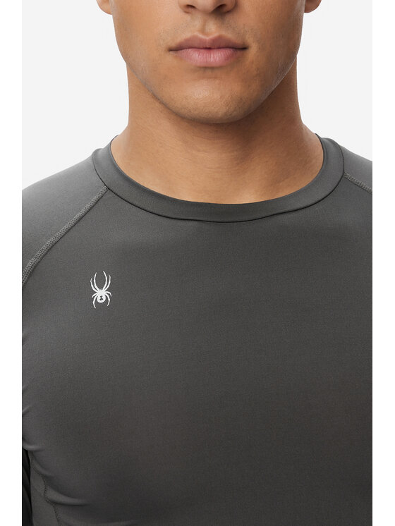 Spyder Spyder Majica z dolgimi rokavi W226-SPMTS-1017-43X Siva Slim Fit