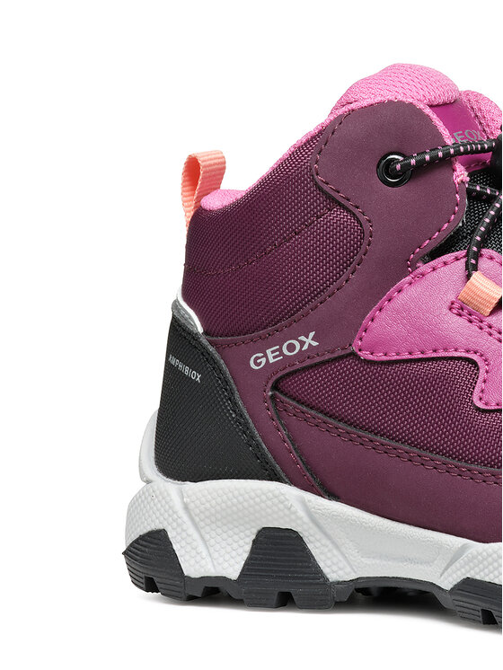 Geox Geox Trekingová obuv J Magnetar G. B Abx J464LB 050FU C7005 M Fialová