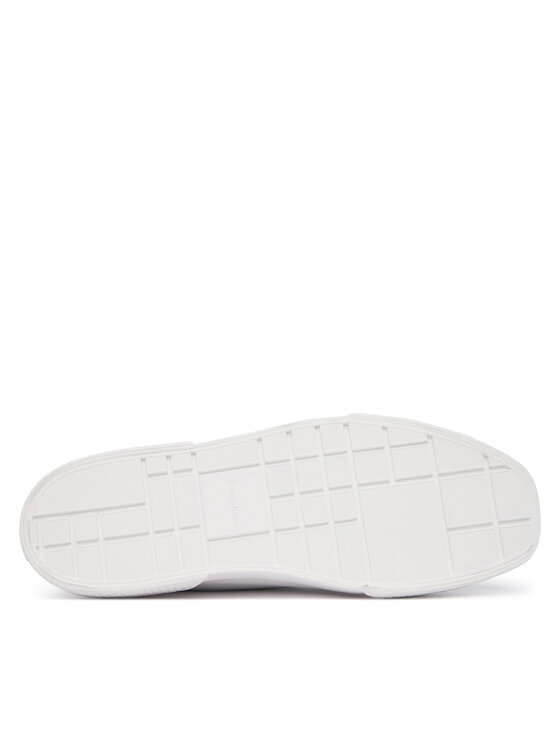 Calvin Klein Calvin Klein Scarpe da ginnastica Vulc Lace Up Low Lth HW0HW03077 Bianco