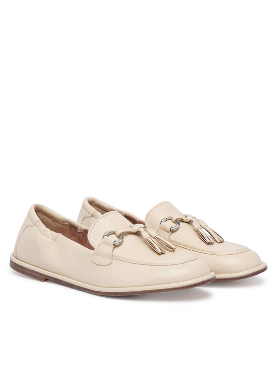 Tamaris Tamaris Loafersy 1-24231-46 Écru