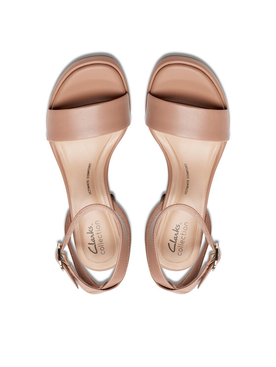 Clarks Clarks Sandali AmbyrLyn Bay 26177009 Bež