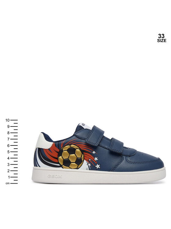 Geox Geox Sneakers J Eclyper Boy J65LSD 0FU54 CB41Z D Blu scuro