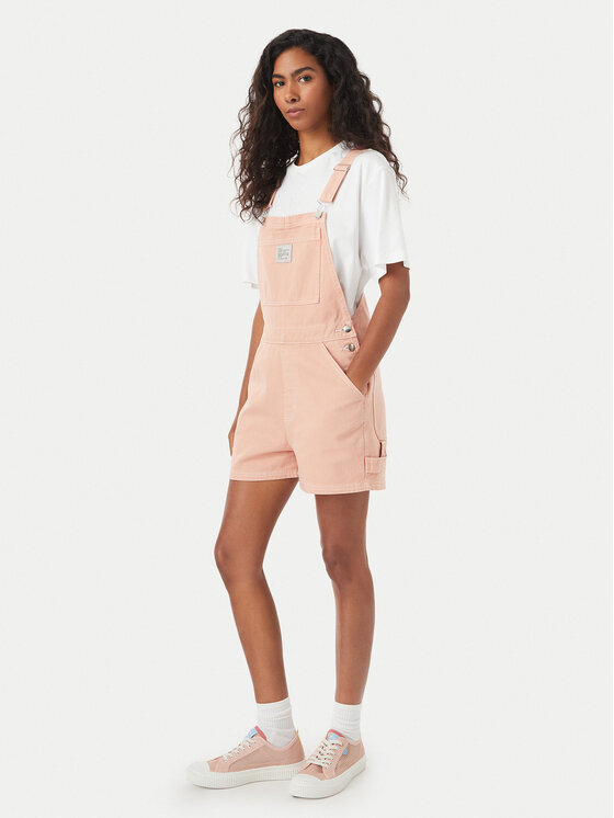 RVCA RVCA Džinsa bikškostīms 23B091504 Rozā Relaxed Fit