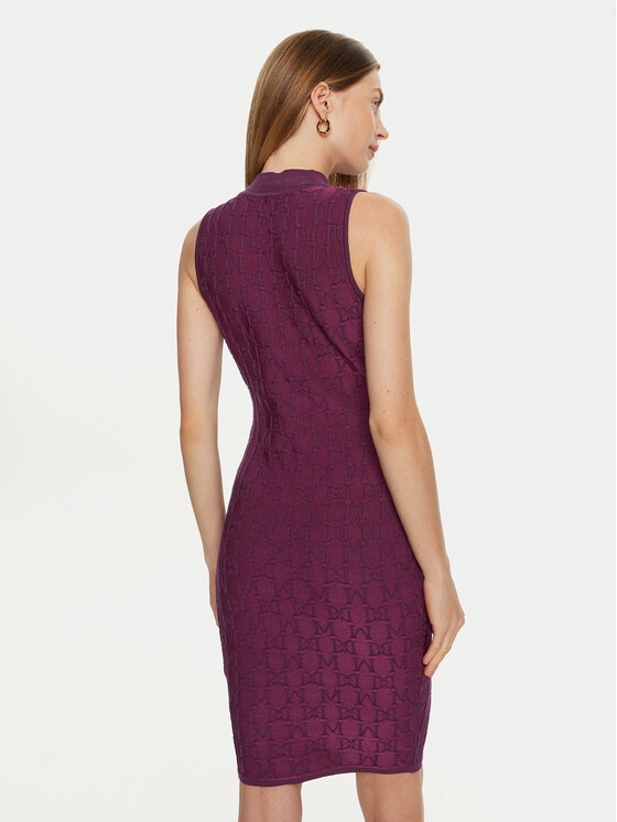 Marciano Guess Marciano Guess Kootud kleit 4YGK0A 5718Z Bordoopunane Bodycon Fit