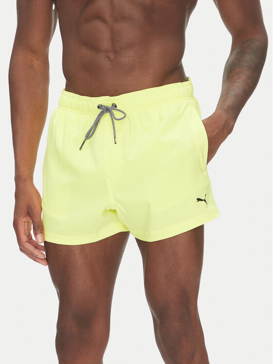 Puma Plavecké šortky 907658 Žltá Regular Fit