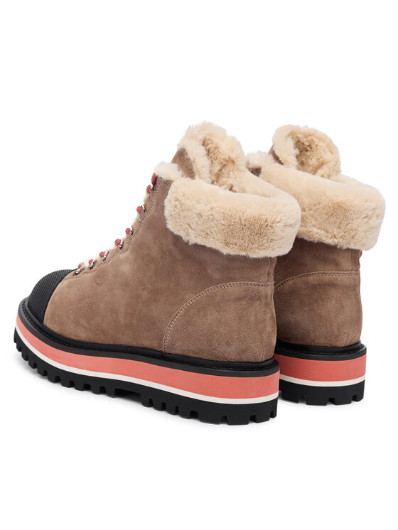Coccinelle Coccinelle Schnürschuhe E4 TXQ 41 01 01 918 Braun