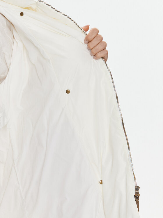 MAX&Co. MAX&Co. Пухено яке Nibbio 74940323 Бял Regular Fit