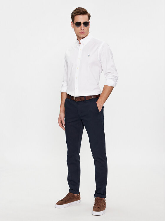 Polo Ralph Lauren Polo Ralph Lauren Camicia 710829480002 Bianco Custom Fit