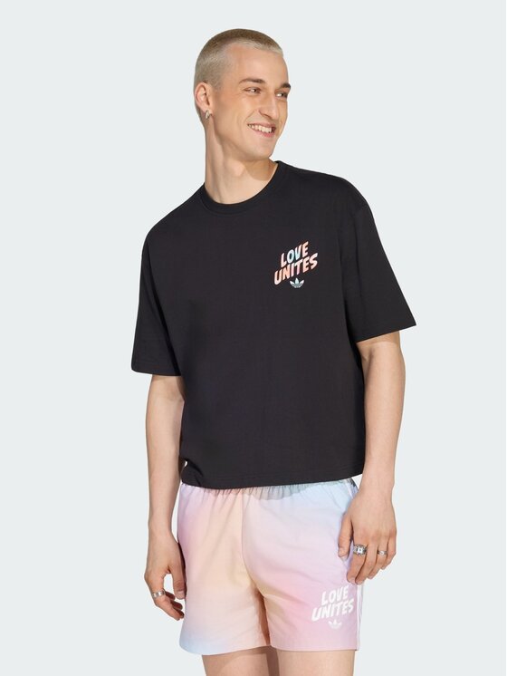 adidas adidas T-Shirt 164776 Czarny Loose Fit