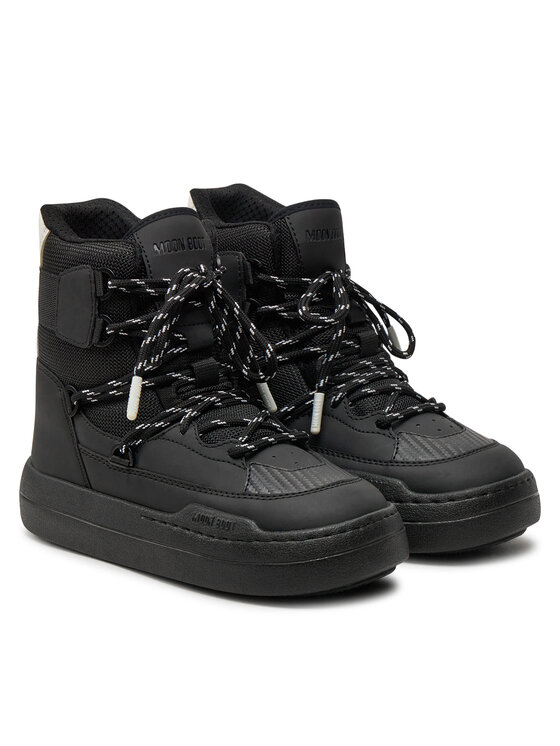 Moon Boot Moon Boot Hótaposó Park Sneaker Boot 80D2470060 Fekete