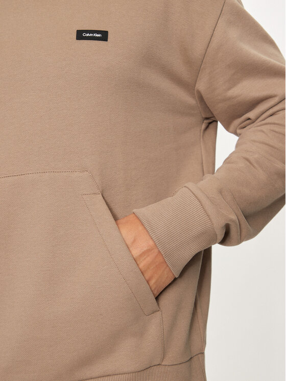 Calvin Klein Calvin Klein Felpa K10K112748 Beige Comfort Fit