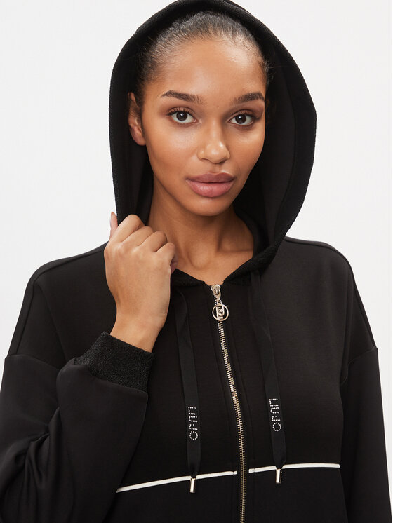 Liu Jo Sport Liu Jo Sport Μπλούζα TA4024 J4616 Μαύρο Regular Fit
