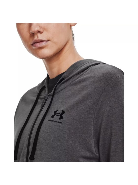 Under Armour Under Armour Felpa Rival Terry FZ Hoodie Nero Regular Fit