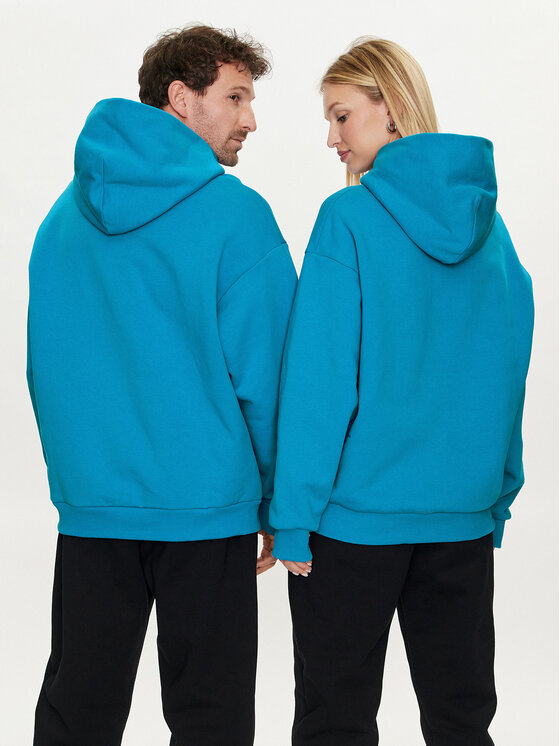 Pangaia Pangaia Majica dugih rukava Archive 365 Heavyweight Plava Loose Fit