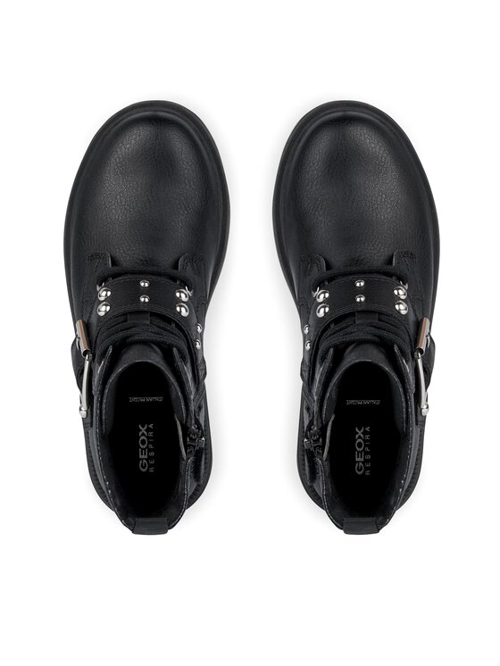 Geox Geox Čizme Jr Eclair J369QD 000BU C9999 S Crna