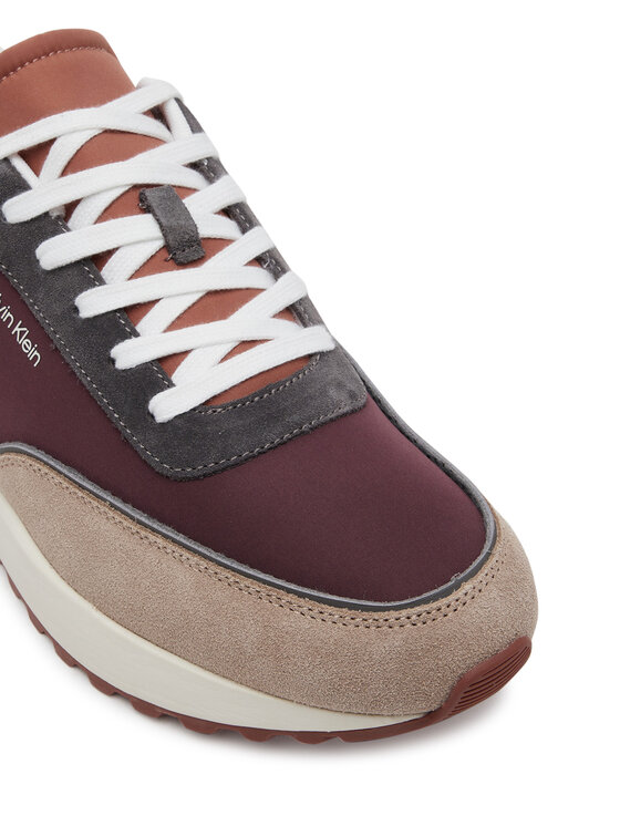 Calvin Klein Calvin Klein Superge Low Top Lace Up Repreve Mix HM0HM01714 Rjava