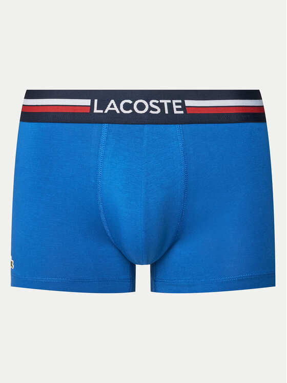 Lacoste Lacoste Set od 3 para bokserica 5H2390 Plava