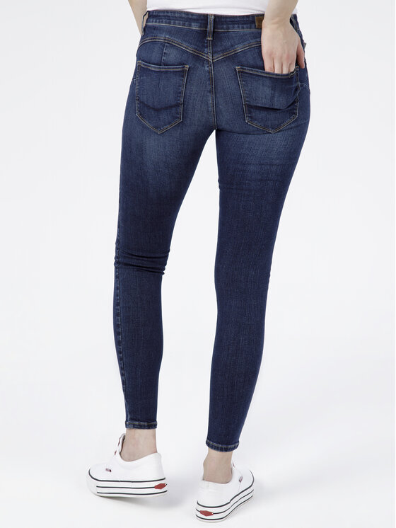 Cross Jeans Cross Jeans Jeansy P 419-027 Niebieski Super Skinny Fit